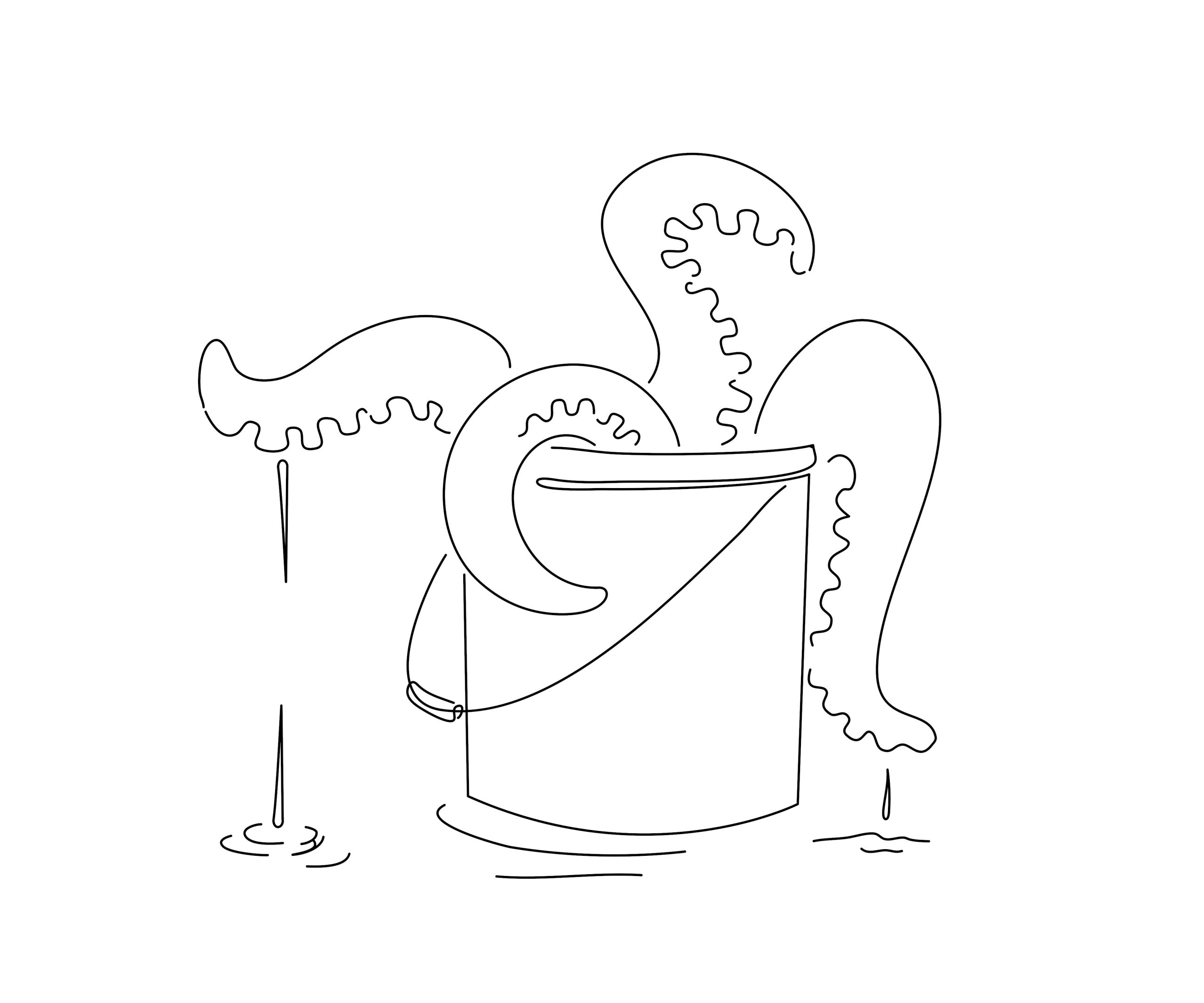 Cracked Anthropic Claude logo with leaking code streams