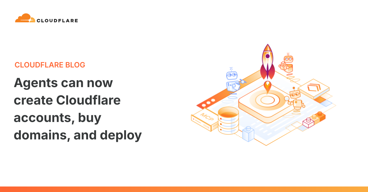 A diagram showing an AI agent interacting with Cloudflare and Stripe services to deploy code.