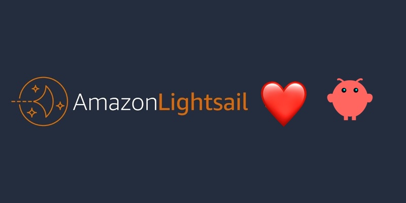 A screenshot of the Amazon Lightsail console showing the OpenClaw blueprint selection.