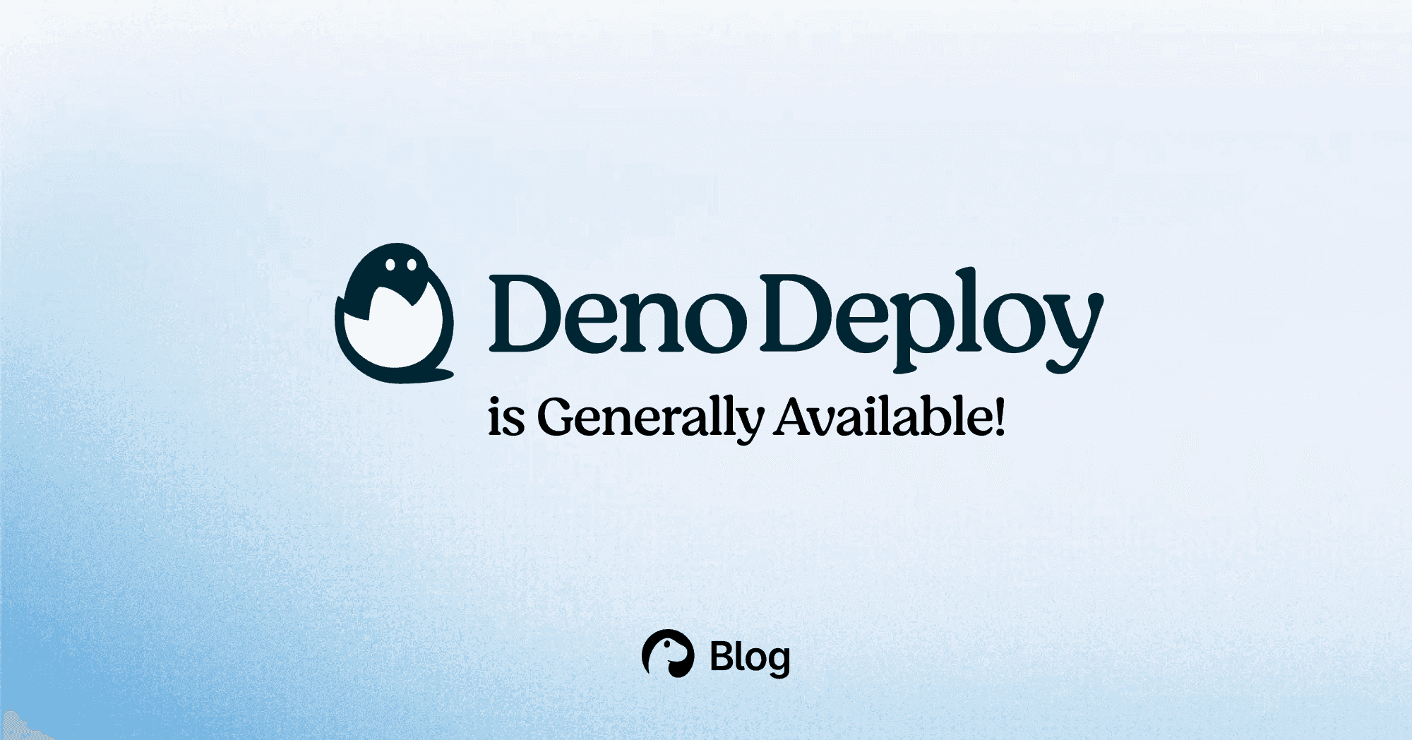 Deno Deploy dashboard showing zero-config deployment previews and Postgres databases