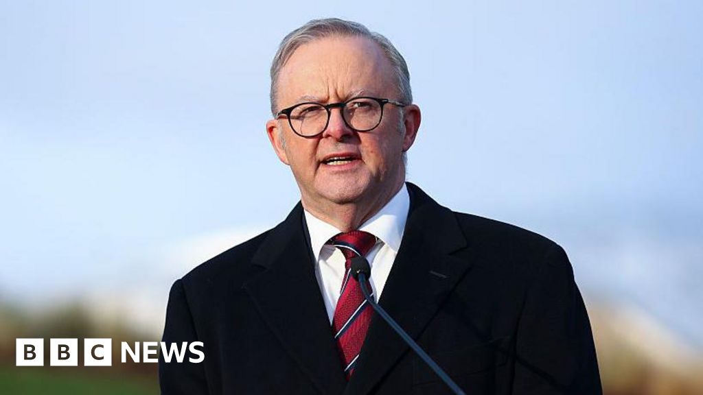 Australian Prime Minister Anthony Albanese speaking on gambling ad reforms at National Press Club
